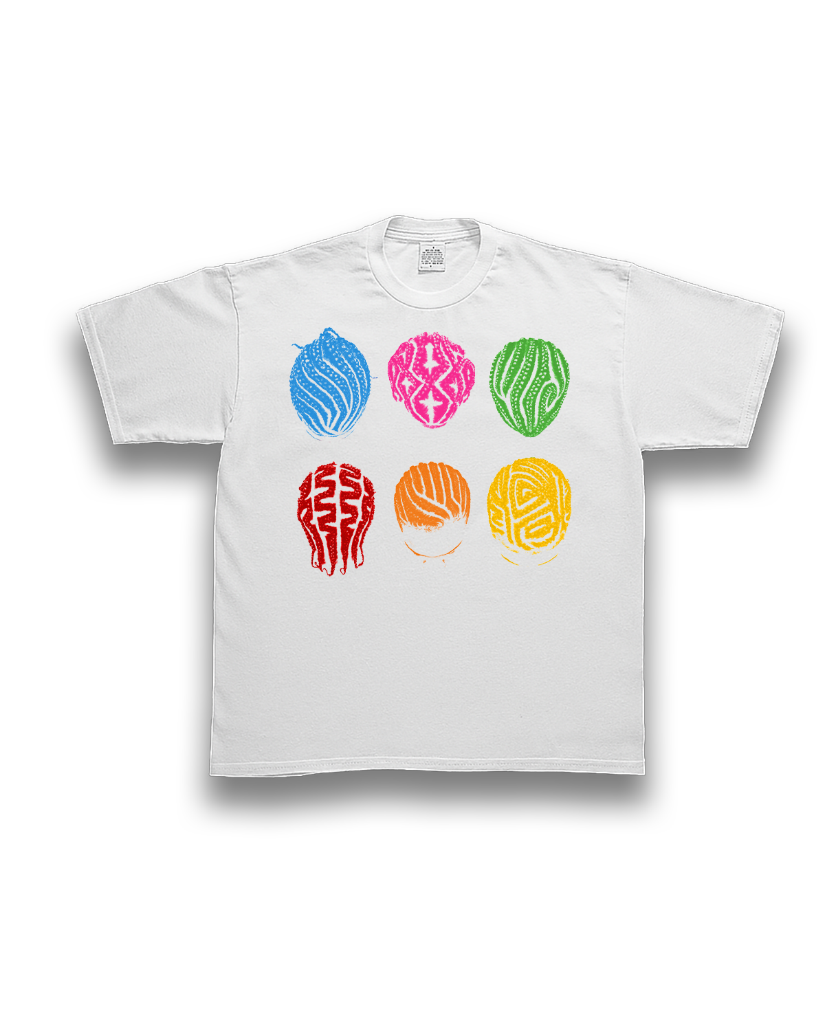 BRAIDED UP TEE