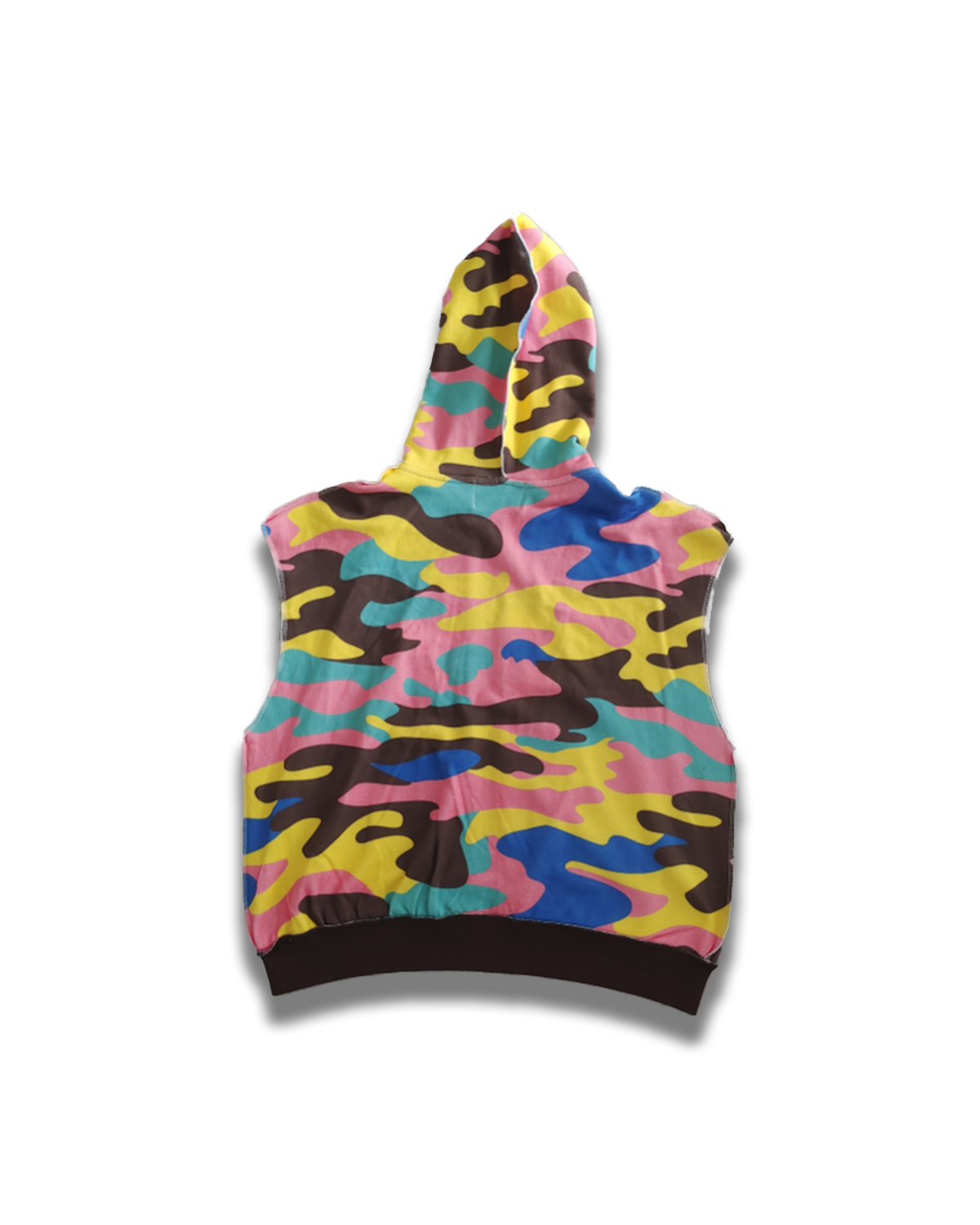 COTTON CAMO FULL-ZIP