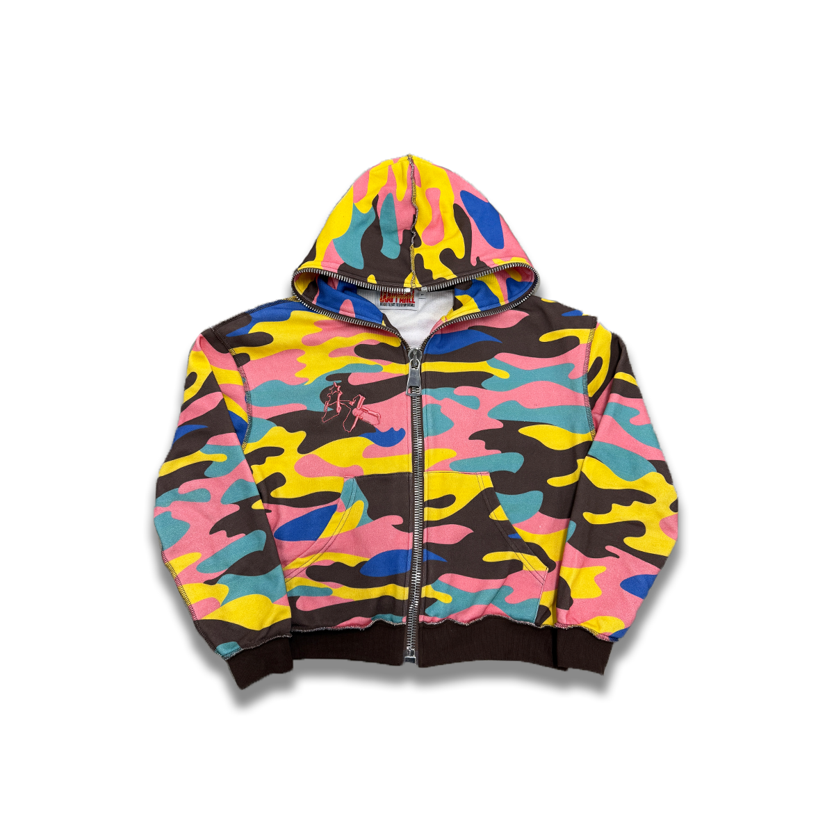 ICE-CREAM CAMO FULL-ZIP